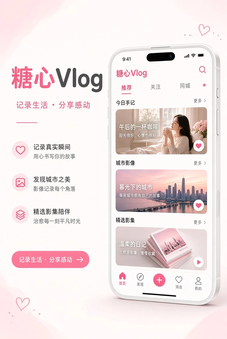糖心Vlog移动端内容服务